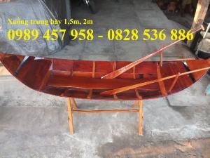 Đóng xuồng ba lá, xuồng gỗ, thuyền gỗ 2m, 2,3m, 3m giao tận nơi