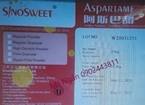 Aspartame – Đường tổng hợp ( Sino Sweet- Trung Quốc )...Ms Linh : 0979.149.980