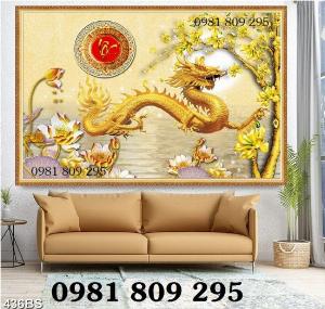 Tranh rồng phụng - gạch tranh rồng phụng FGRT565
