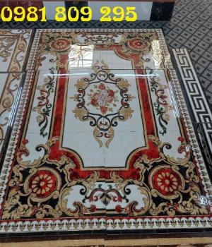 Mẫu gạch thảm lát nền phòng khách đẹp