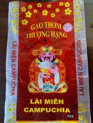 Bao đựng gạo 5kg - 10kg có quai xách