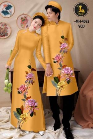 VẢI ÁO DÀI CÁCH TÂN NAM MH 4082