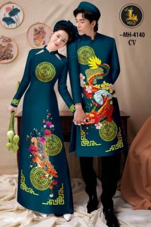 VẢI ÁO DÀI CÁCH TÂN NAM MH 4140