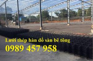 Tấm lưới thép đổ sàn chống nóng, Lưới chống nứt, Lưới đổ bê tông công trình