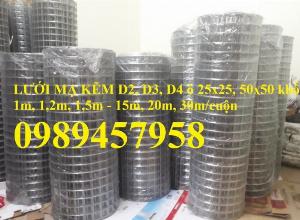 Bán Lưới thép hàn phi 3 ô 30x30, D3 50x50, Lưới hàn phi 4 ô 50x50, 50x100, 50x200