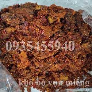 Khô bò vụn miếng mềm