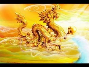 Tranh rồng 3d - tranh gạch 3d rồng - I094