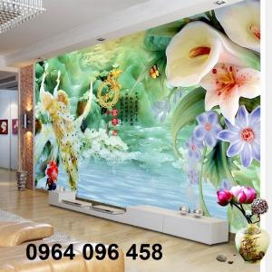 Tranh gạch 3d trang trí phòng khách - phòng ngủ - I91