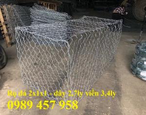 Báo giá Rọ thép chống sói mòn, Rọ thép chống sạt lở, Rọ đá kè suối, kè sông