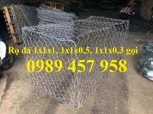 Báo giá Rọ thép chống sói mòn, Rọ thép chống sạt lở, Rọ đá kè suối, kè sông