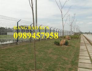 Hàng rào lưới thép phi 5 50x150, 50x200, hàng rào bảo vệ kho, hàng rào nhà xe