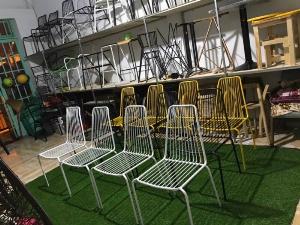 Bộ bàn ghế sắt tâm giá tốt.