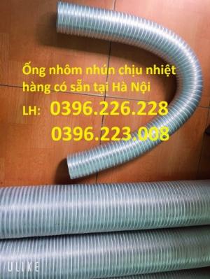 Cung cấp ống nhôm nhún ,ống tròn nhôm D150 chịu nhiệt dùng cho hệ thống hút khí nóng