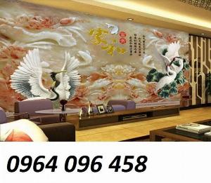 Tranh gạch 3d trang trí phòng khách - NBNN6