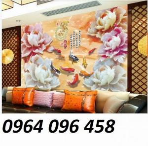 Tranh gạch 3d trang trí phòng khách - NBNN6