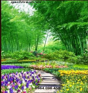Tranh gạch 3d cây tre - KK76
