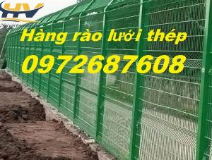 Hàng rào kẽm, hàng rào lưới thép, hàng rào bảo vệ khu công nghiệp tại Bình Phước