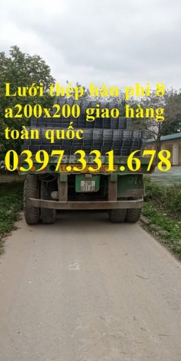 Lưới thép hàn phi 8 ô 100x100, 150x150, 200x200 giá tốt nhất thị trường
