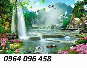 Tranh 3d phong thủy tuổi tý - tranh gạch 3d ốp tường - MNB66
