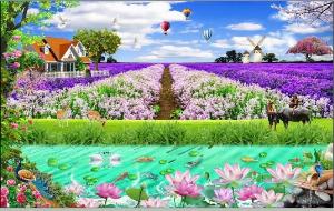 Tranh gạch 3d phong thủy tuổi thân - BNB5