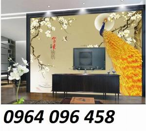 Tranh phong thủy tuổi dậu tranh gạch 3d ốp tường - MMM76