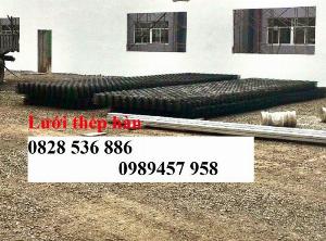 Lưới thép phi 10 ô 100x200, Thép A10 200*200, Lưới thép hàn chập Phi 10 200x200
