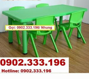Bàn ghế nhựa đúc mầm non, bán ghế nhựa đúc mầm non