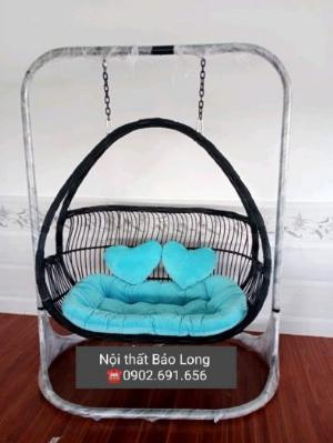 Xích đu giỏ phượng hoàng đôi màu theo yêu cầu