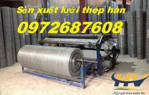 Lưới hàn ô vuông mạ kẽm, lưới thép hàn mạ kẽm D3, D4 ô 50x50