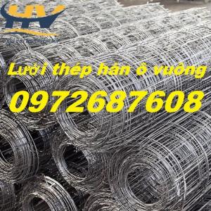 Lưới thép mạ kẽm ô vuông, lưới thép hàn, lưới thép hàn mạ kẽm Long An