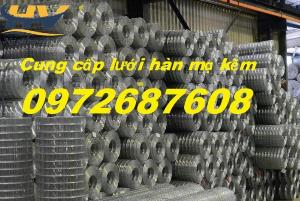 Lưới thép mạ kẽm ô vuông, lưới thép hàn, lưới thép hàn mạ kẽm Long An