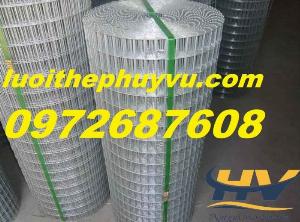 Lưới thép mạ kẽm ô vuông, lưới thép hàn, lưới thép hàn mạ kẽm Long An