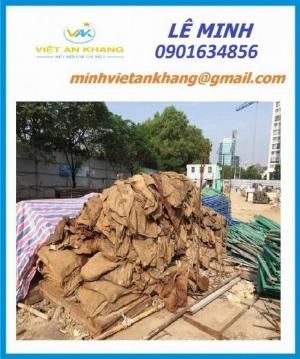 Bán bao tải đay bảo dưỡng bê tông, bao bố công trình giá rẻ