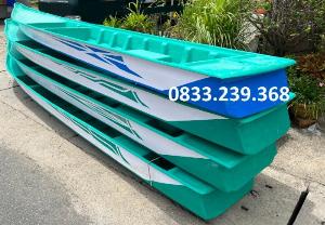 Xuồng composite 4m5 - 4 người đi câu cá, giải trí, nuôi trồng thuỷ sản.