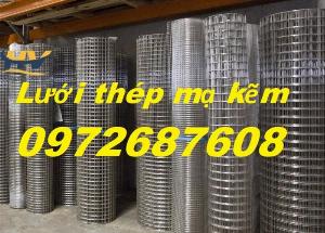 Bán lưới thép hàn mạ kẽm, lưới thép mạ kẽm D2, D3, D4 tại Long An