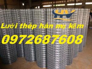 Bán lưới thép hàn mạ kẽm, lưới thép mạ kẽm D2, D3, D4 tại Long An
