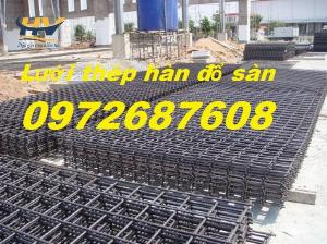 Lưới thép hàn ô vuông mạ kẽm, lưới thép mạ kẽm D1, D2, D3, D4 tại Long An