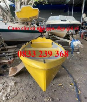 Thuyền chở 2,4 người, câu cá, thuyền gắn máy, Thuyền nhựa chèo tay 3 người