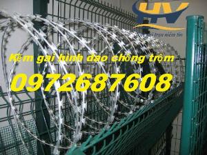 Dây thép gai hinh dao chống trộm giá rẻ