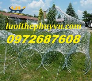 Dây thép gai hinh dao chống trộm giá rẻ