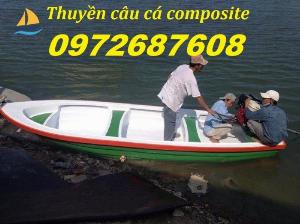 Thuyền nhựa composite chở 6-8 người giá rẻ tại tp.HCM