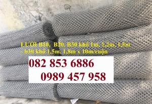 Sản xuất lưới B20 mạ kẽm 20x20, Lưới B20 bọc nhựa, Lưới B30 bọc nhựa có sẵn