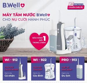 Máy Tăm Nước B.Well Swiss WI-912 ( 100% nhập khẩu từ Thụy Sĩ)