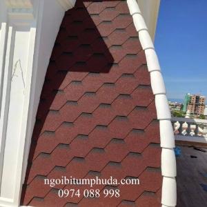Ngói lợp nhà bitum rắc đá thổ nhĩ kỳ, tấm lợp nhựa đường rắc đá màu