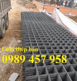 Nhà máy sản xuất lưới đổ bê tông phi 6 200x200, A6 200x200, Lưới hàn D8 200x200
