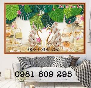 Tranh gạch ốp tường hoa ngọc 563ER