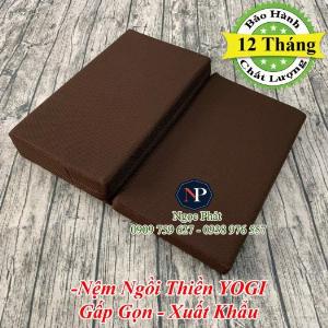 Nệm Ngồi Thiền YOGI Gấp Gọn Cao Cấp - Ruột Nệm Ngồi Siêu Bền Chất Lượng