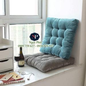 Nệm Ngồi Ghế Sofa Gỗ Đa Năng - Gối Tựa Lưng, Gối Ôm