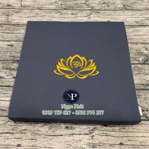 Nệm Ngồi Thiền MANDALA 50x50x5cm, Ruột Nệm Siêu Bền Không Xẹp Lún