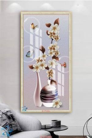 Tranh gạch 3d ốp tường trang trí phòng khách 097SN